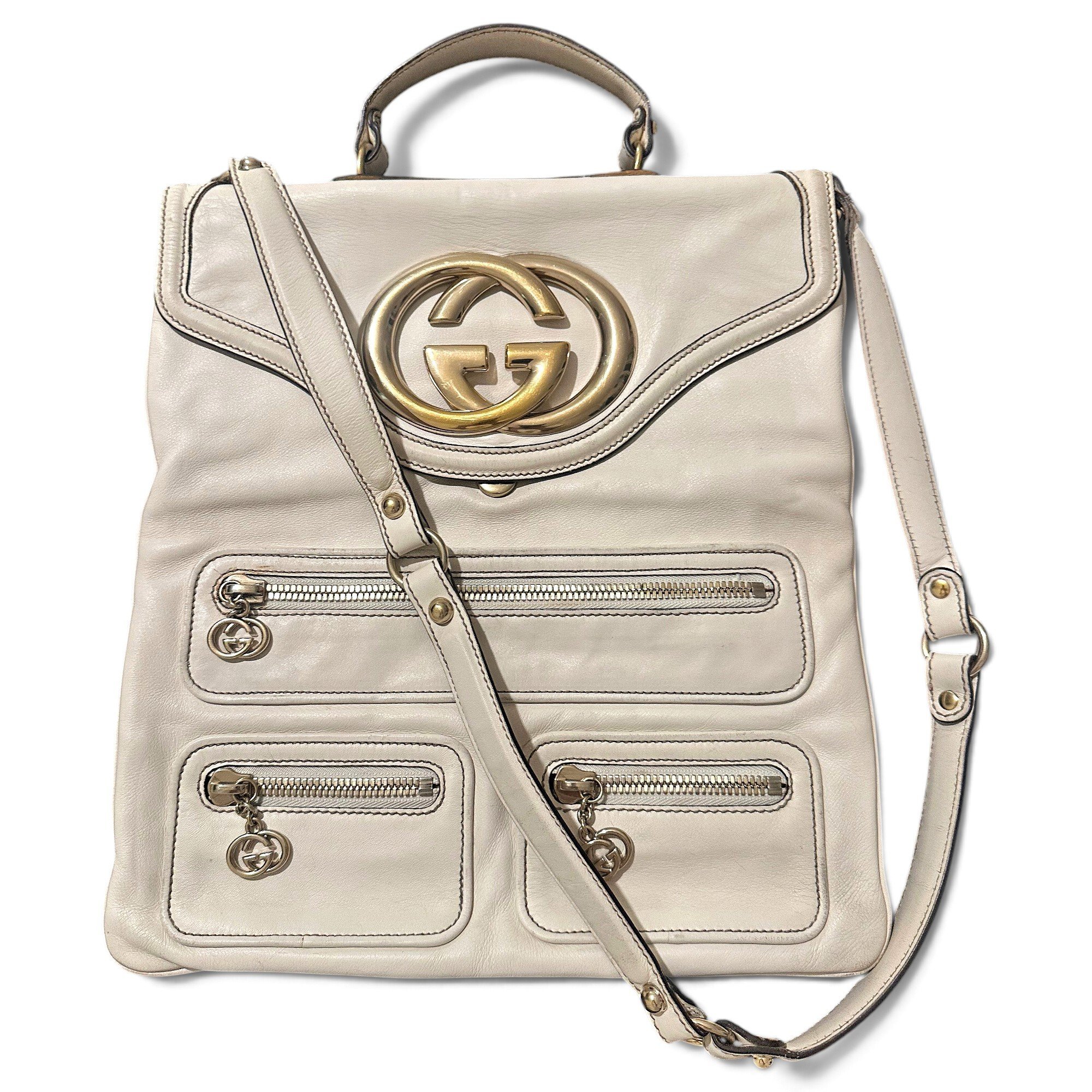 Leather crossbody bag