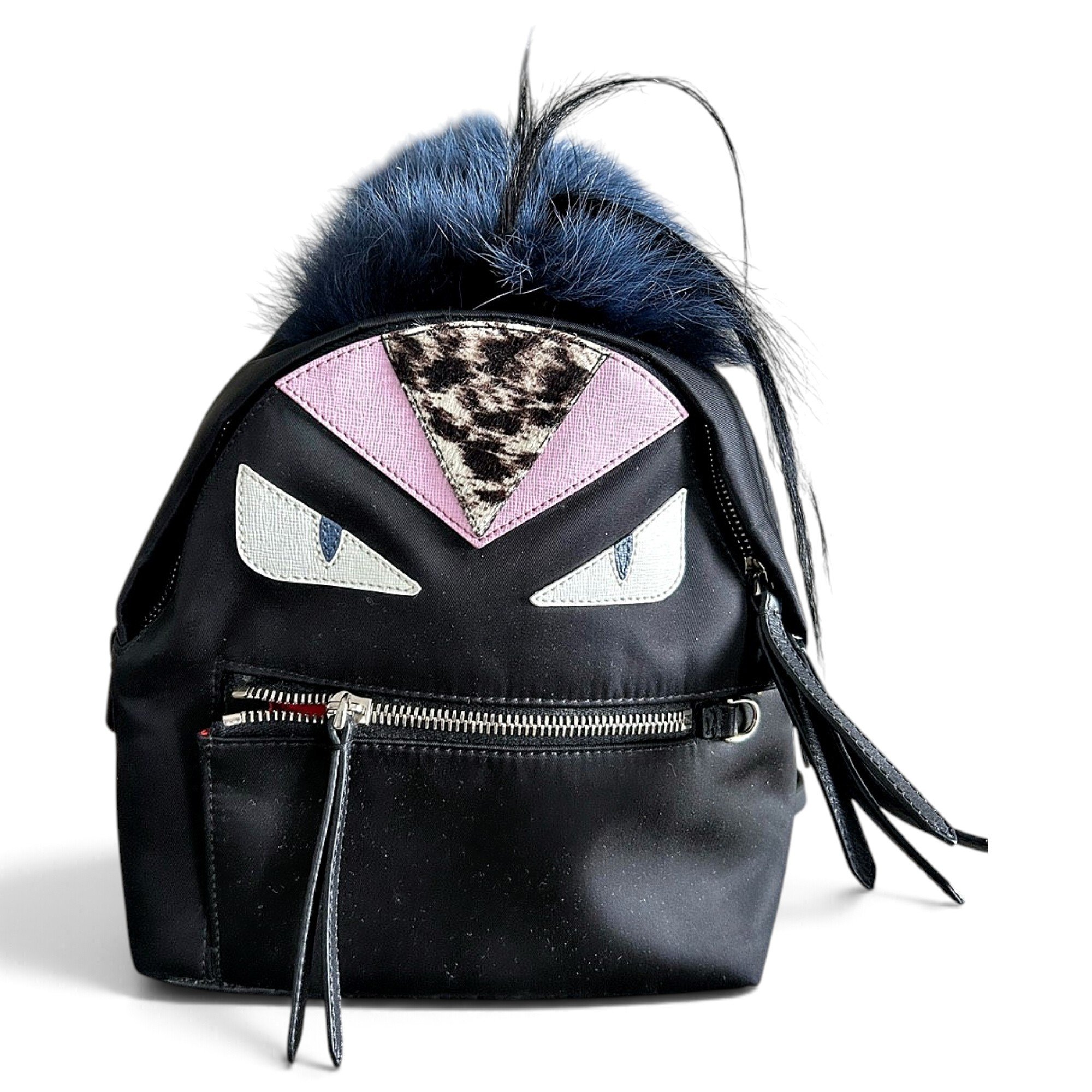 Leather backpack