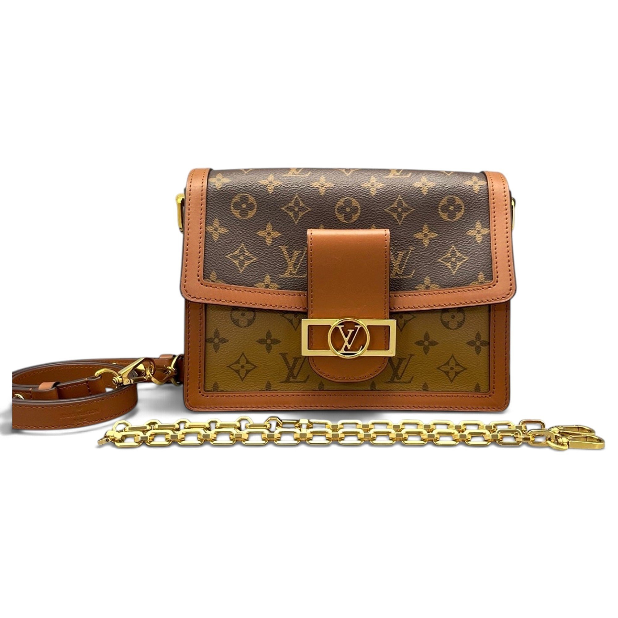 Leather crossbody bag