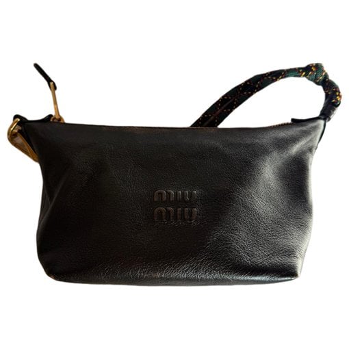 Miu Spirit leather handbag