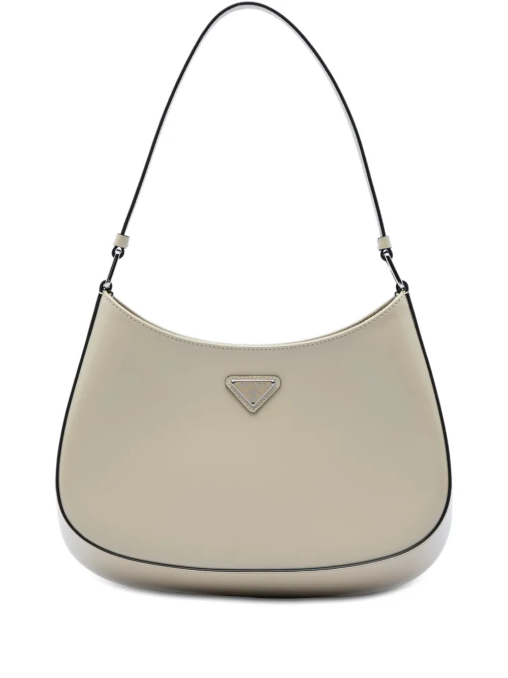 Prada 2000-2013 Brushed Leather Cleo shoulder bag