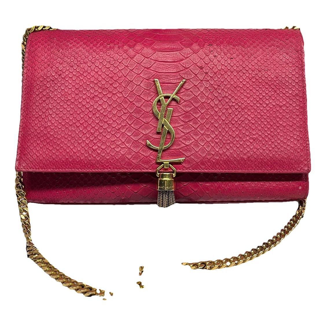 Pompom Kate leather handbag