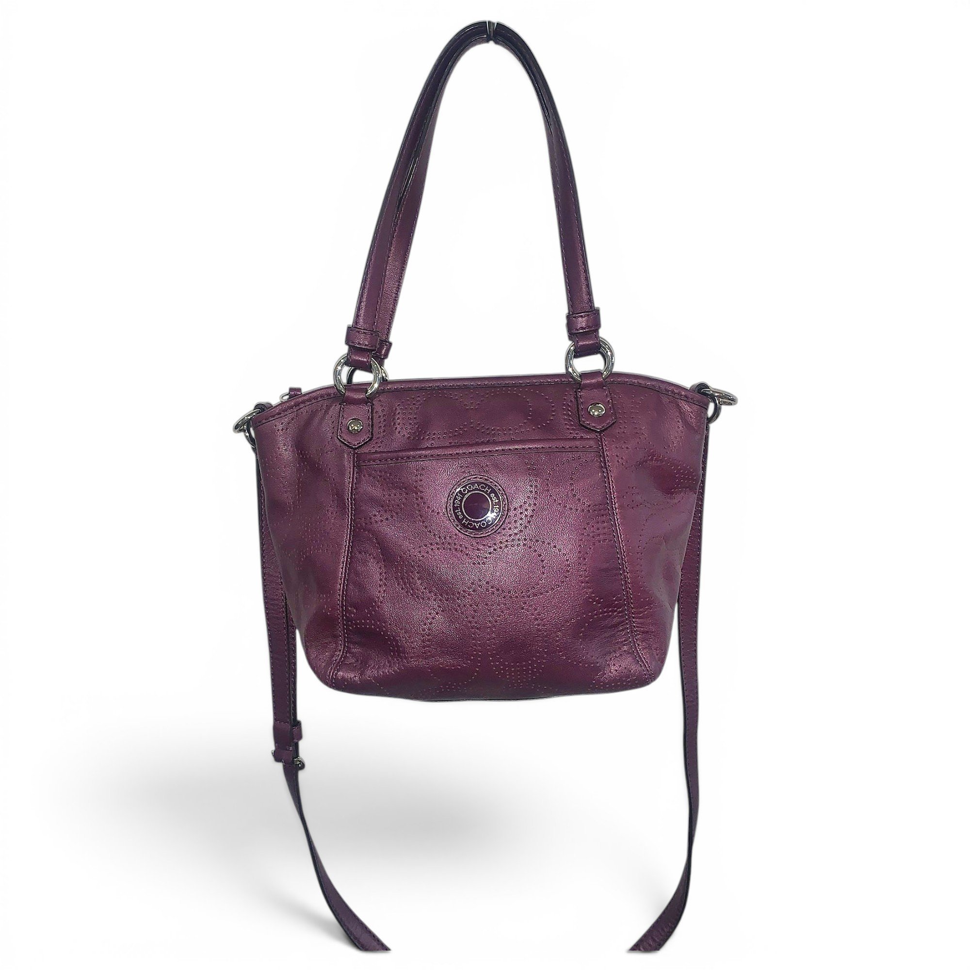 Lane leather satchel