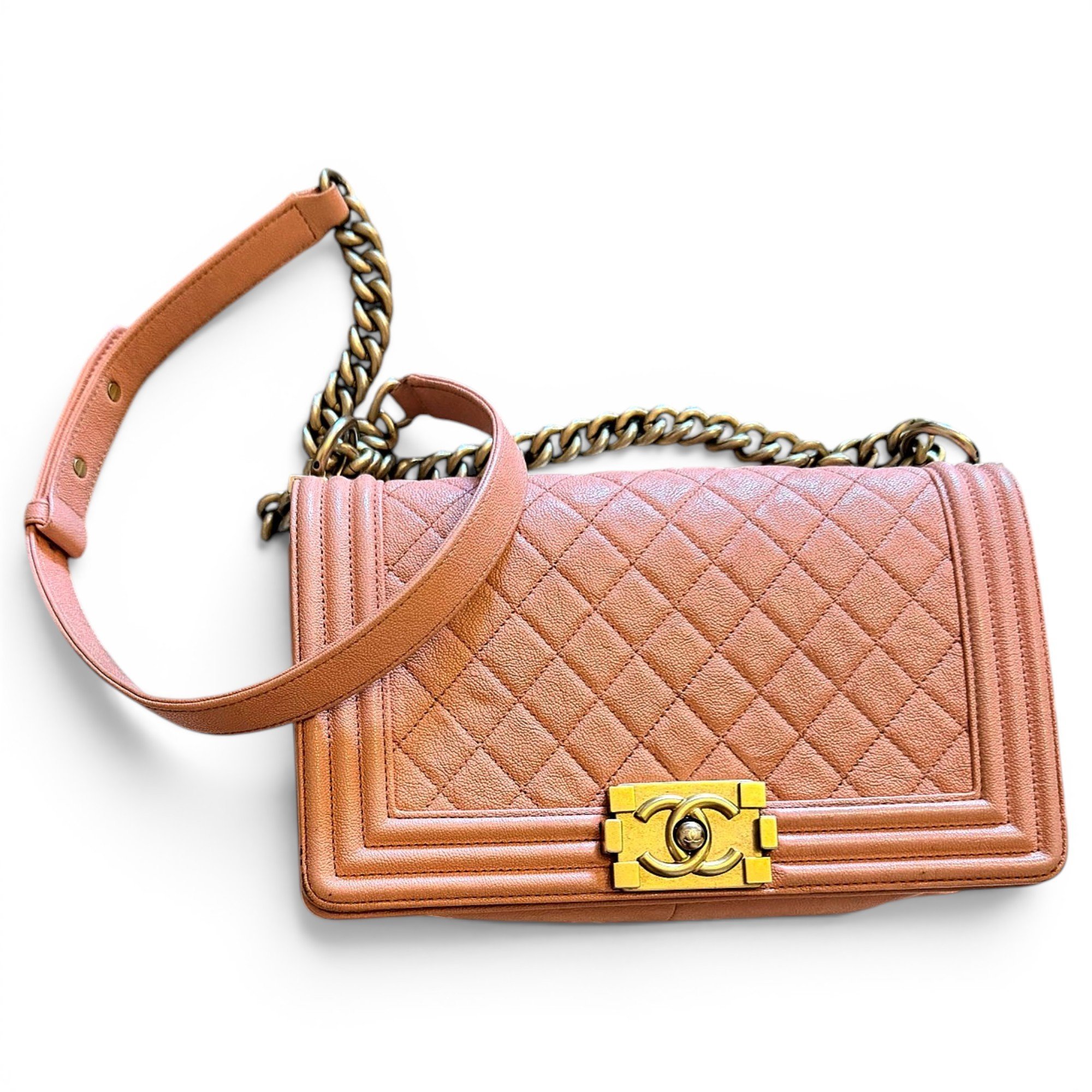 Boy leather handbag