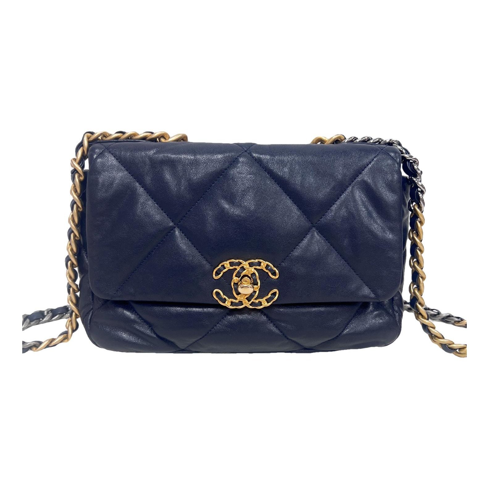 Chanel 19 leather handbag
