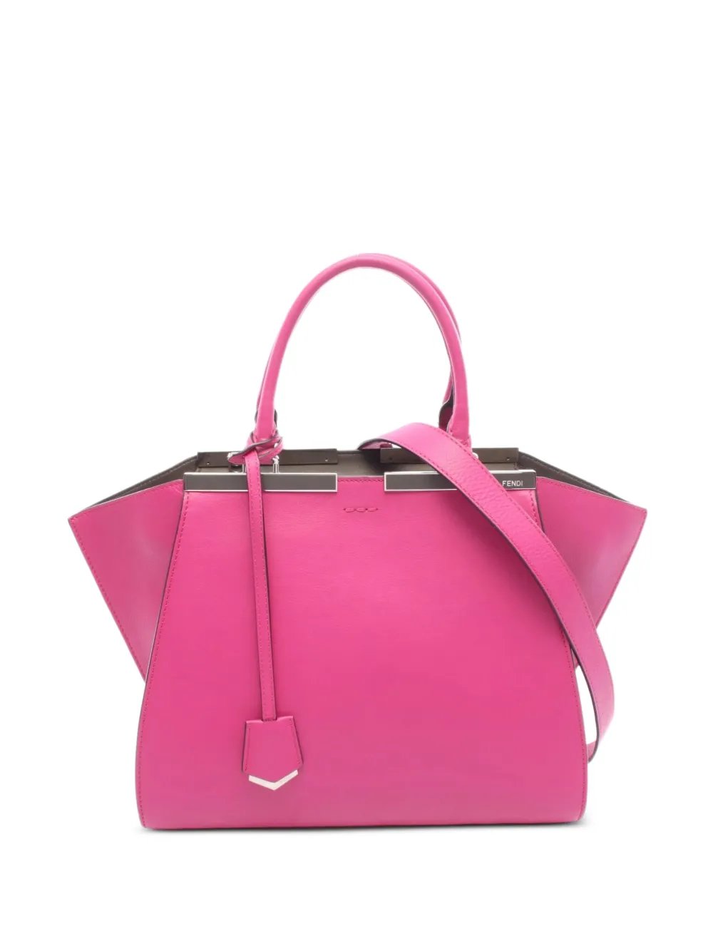 2010s Trois Jours 2-Way leather tote bag