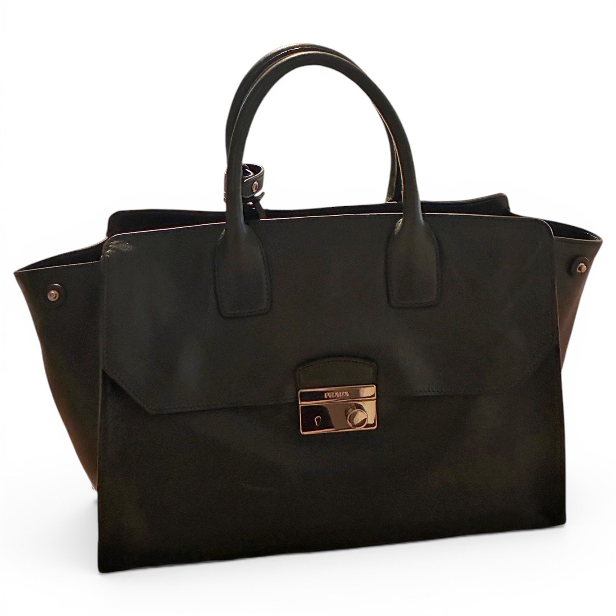 Leather handbag
