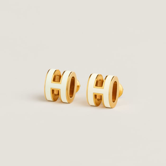 Blanc Mini Pop H Earrings
