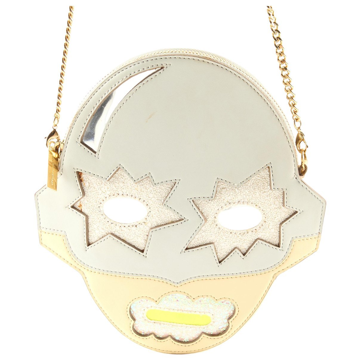 Stella McCartney Logo leather handbag