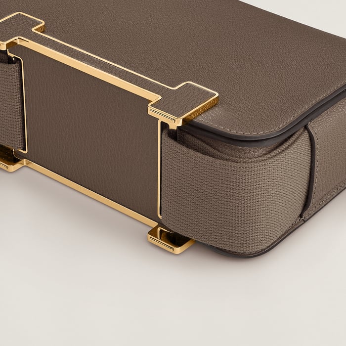 Étoupe Hermès Geta Bag