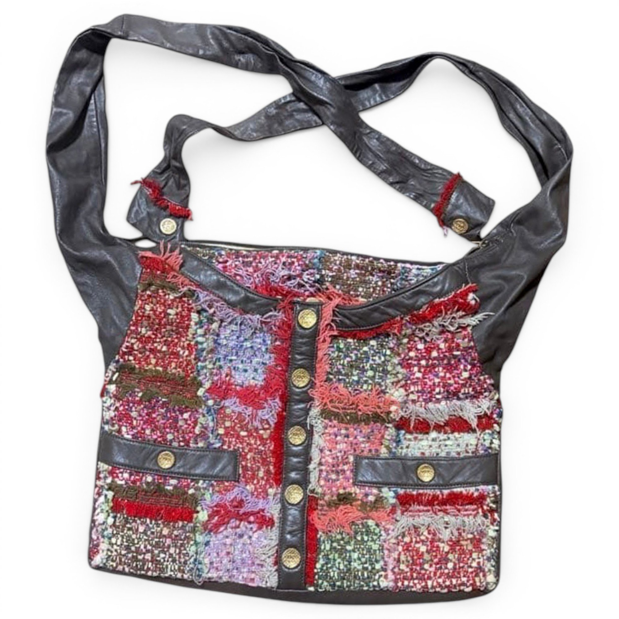 Tweed handbag