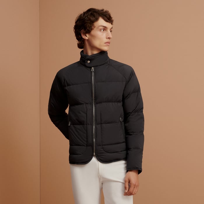 Noir Piumino Extra-light Puffer Coat