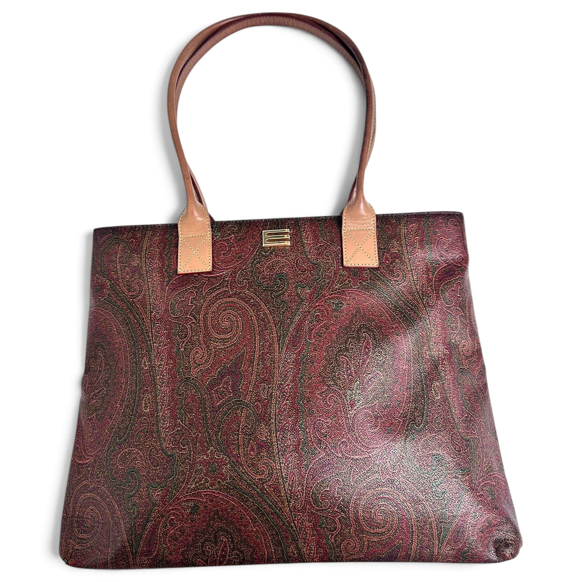 Leather tote