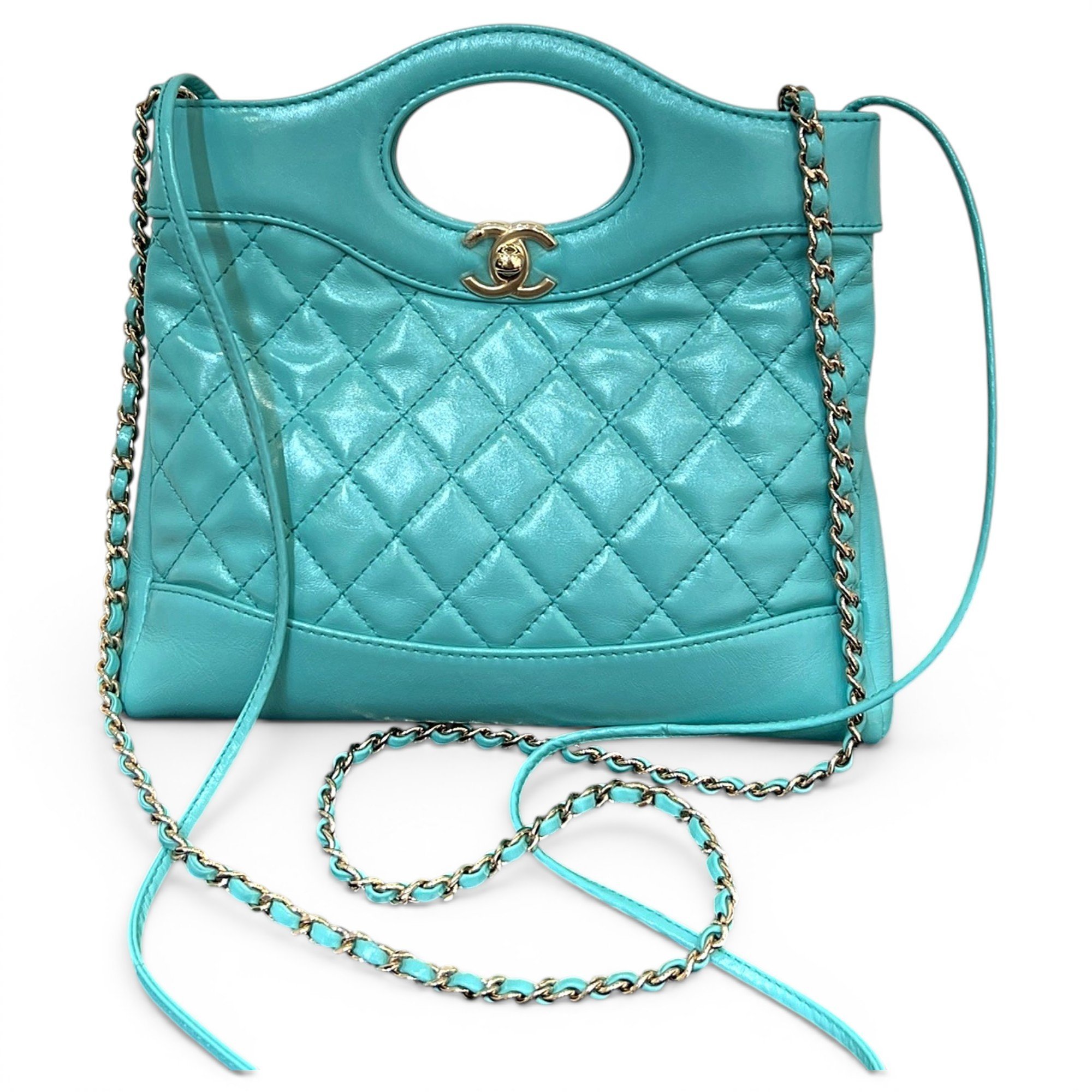 31 leather crossbody bag
