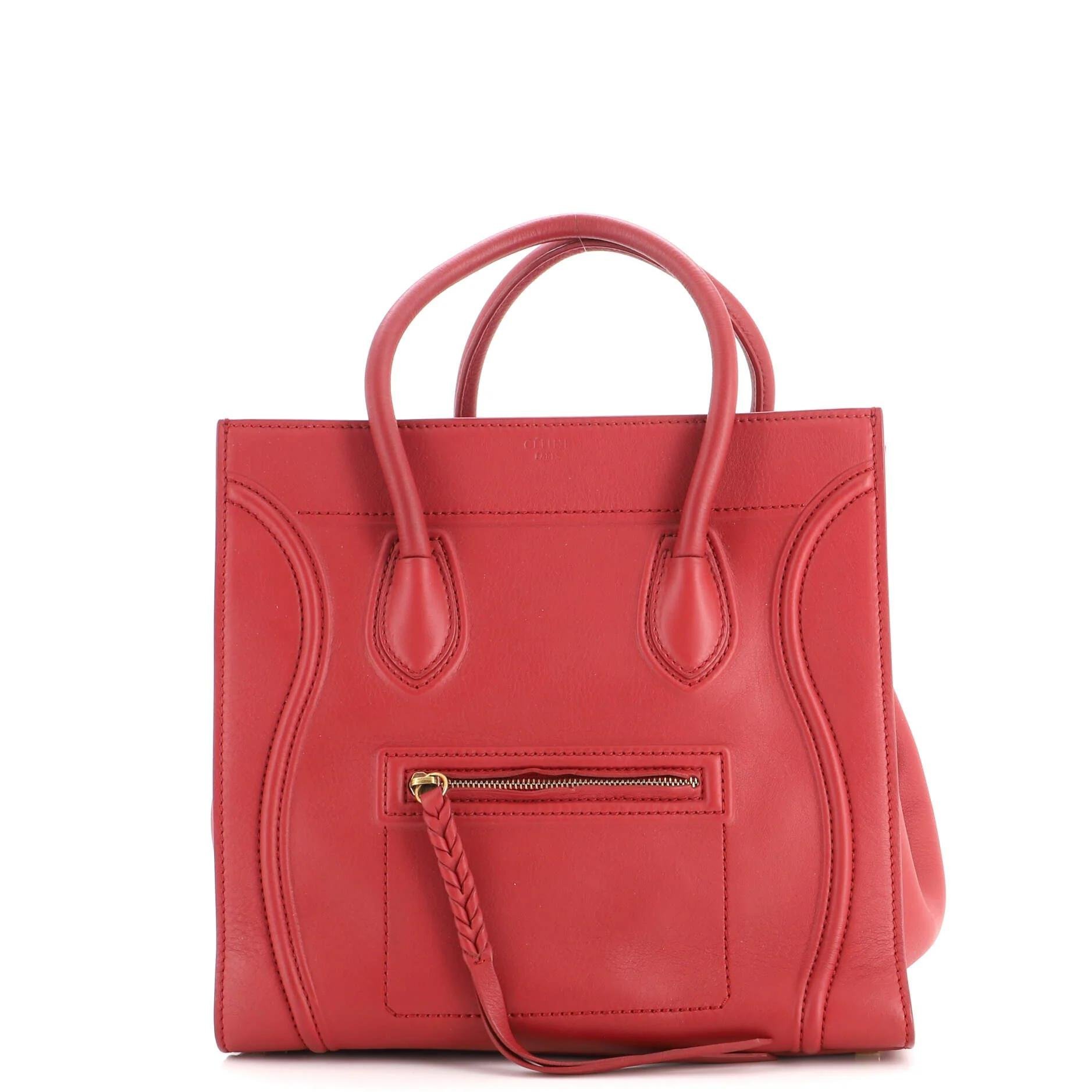 Leather tote