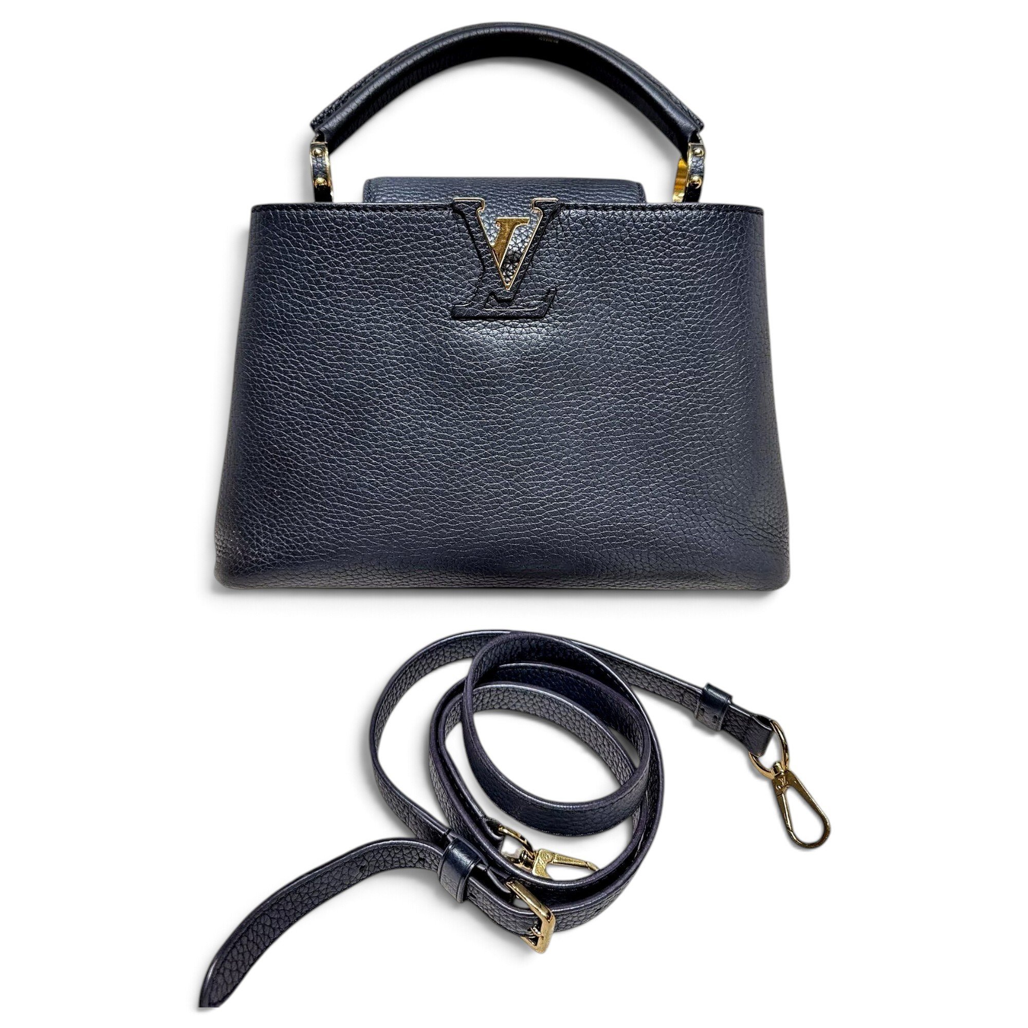 Capucines leather handbag