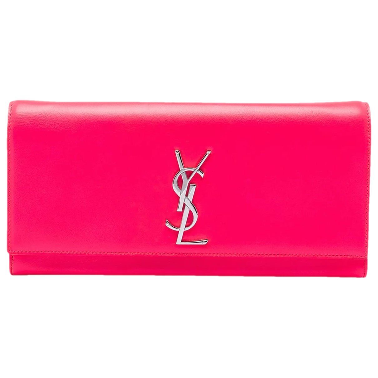 Cassandre leather clutch bag