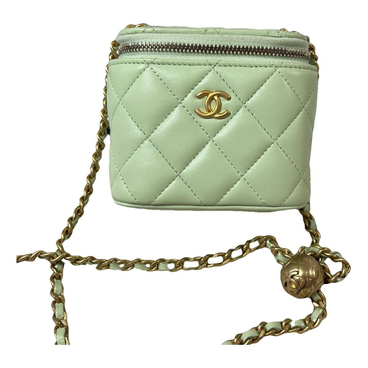Trendy CC Vanity leather bag