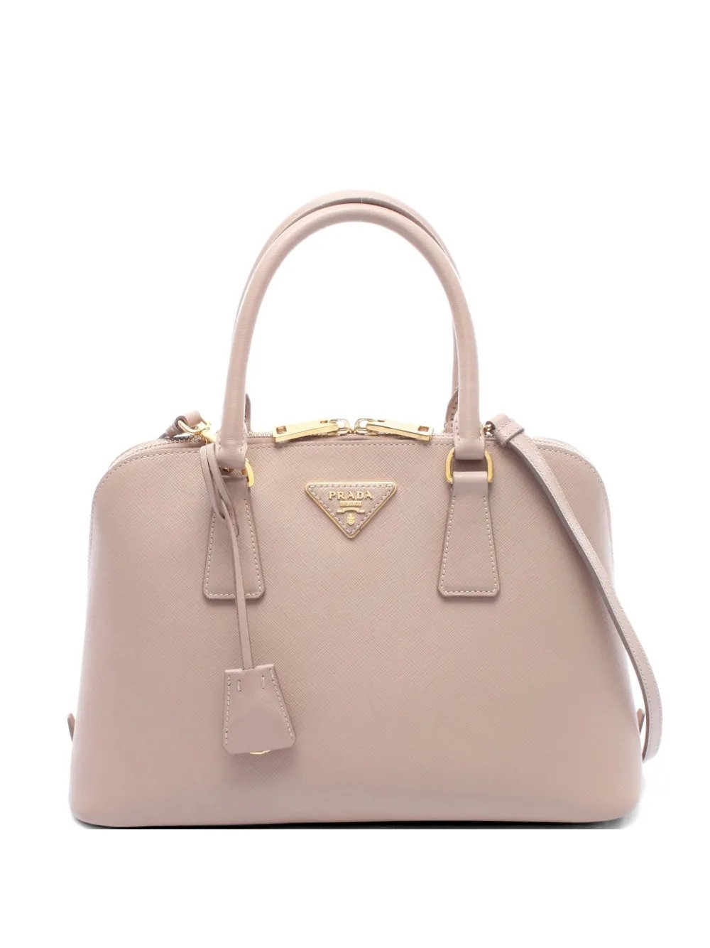 2000s leather tote bag
