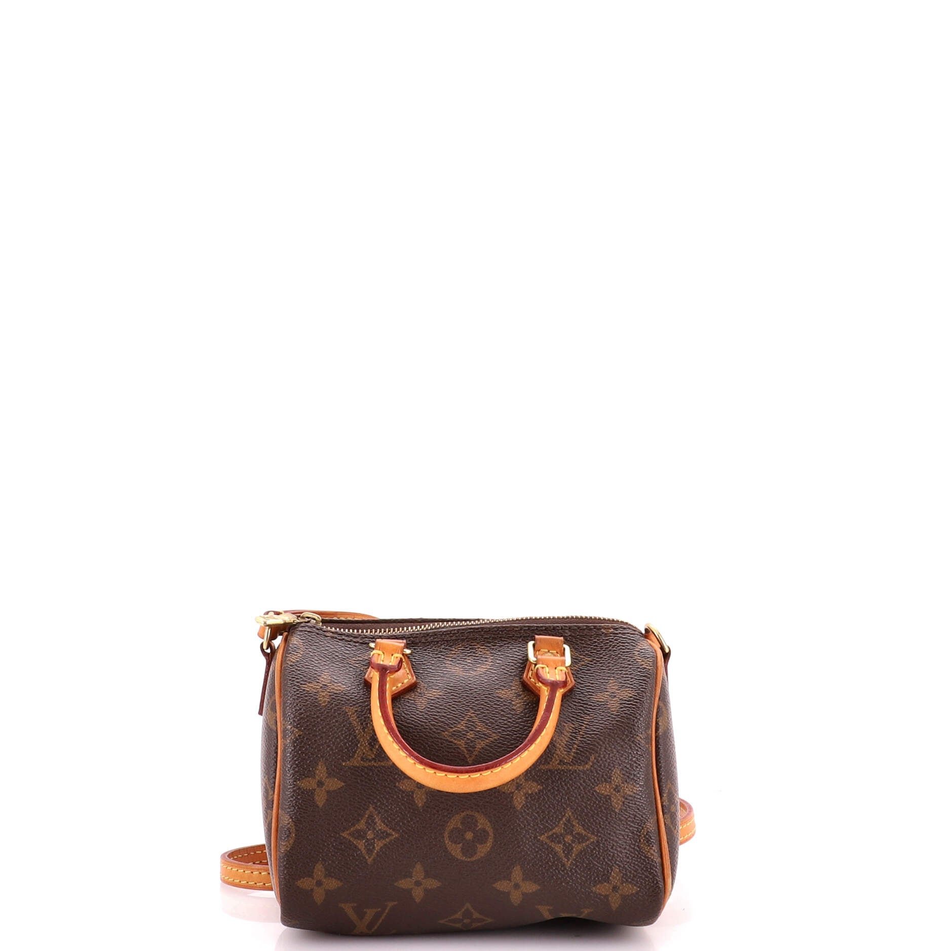 Speedy Bandouliere Bag Monogram Canvas Nano