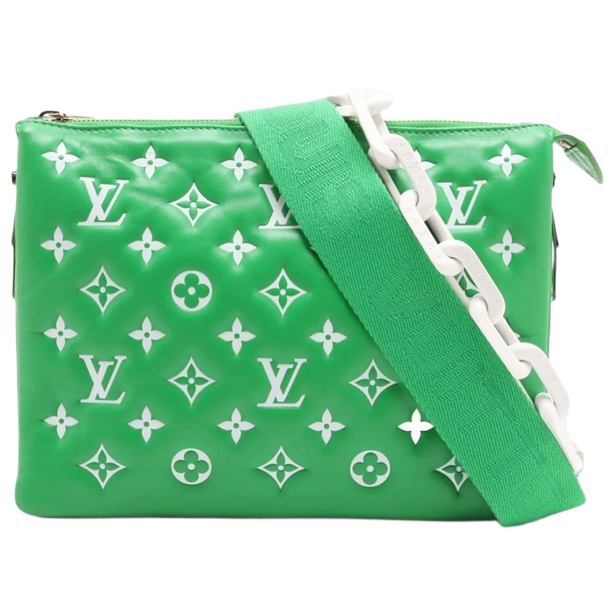 Coussin leather bag