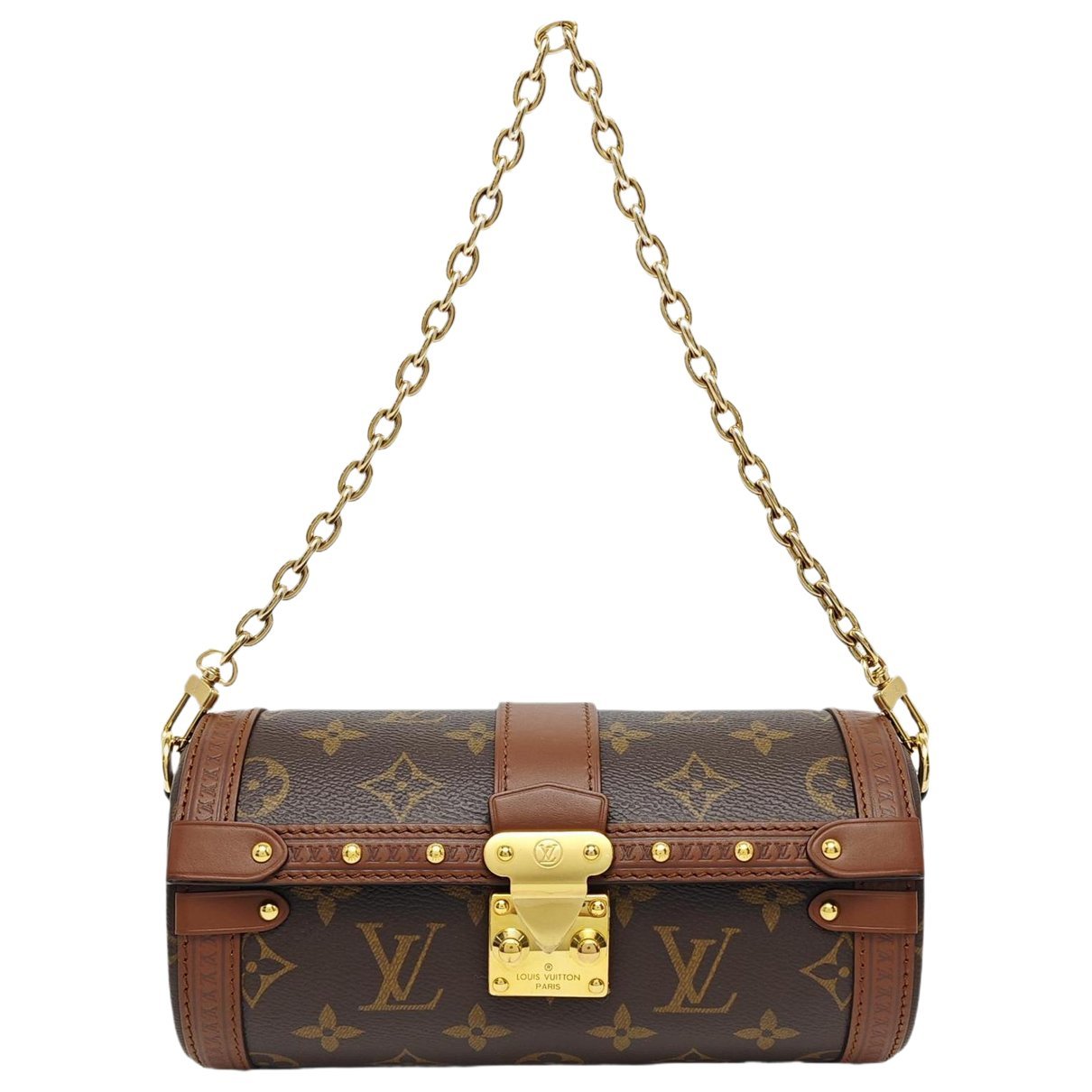 Papillon leather handbag