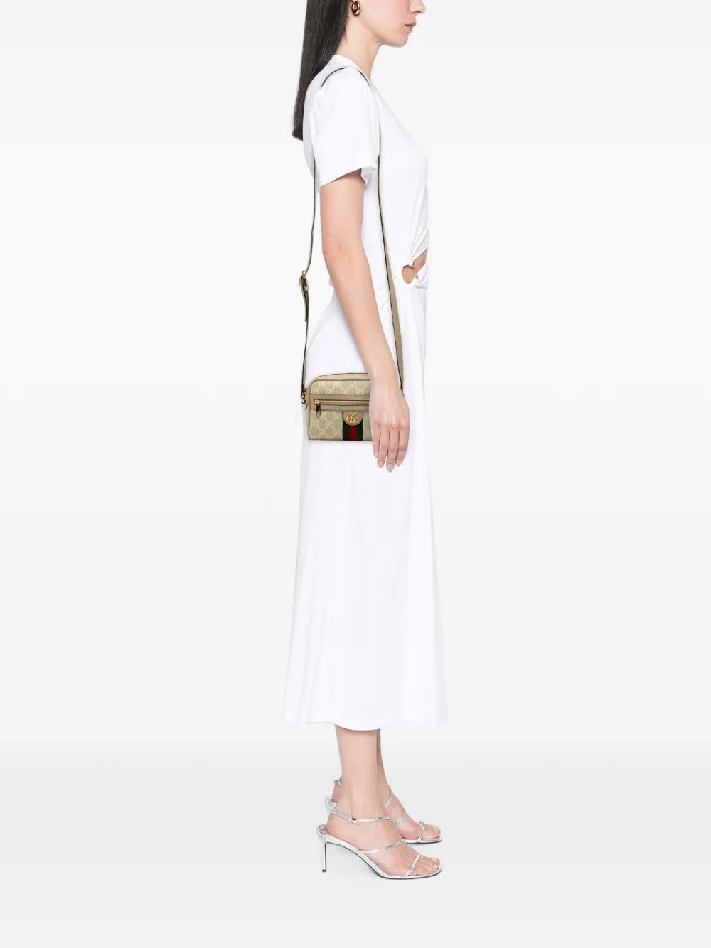 2016-2026 Mini GG Supreme Web Ophidia crossbody bag