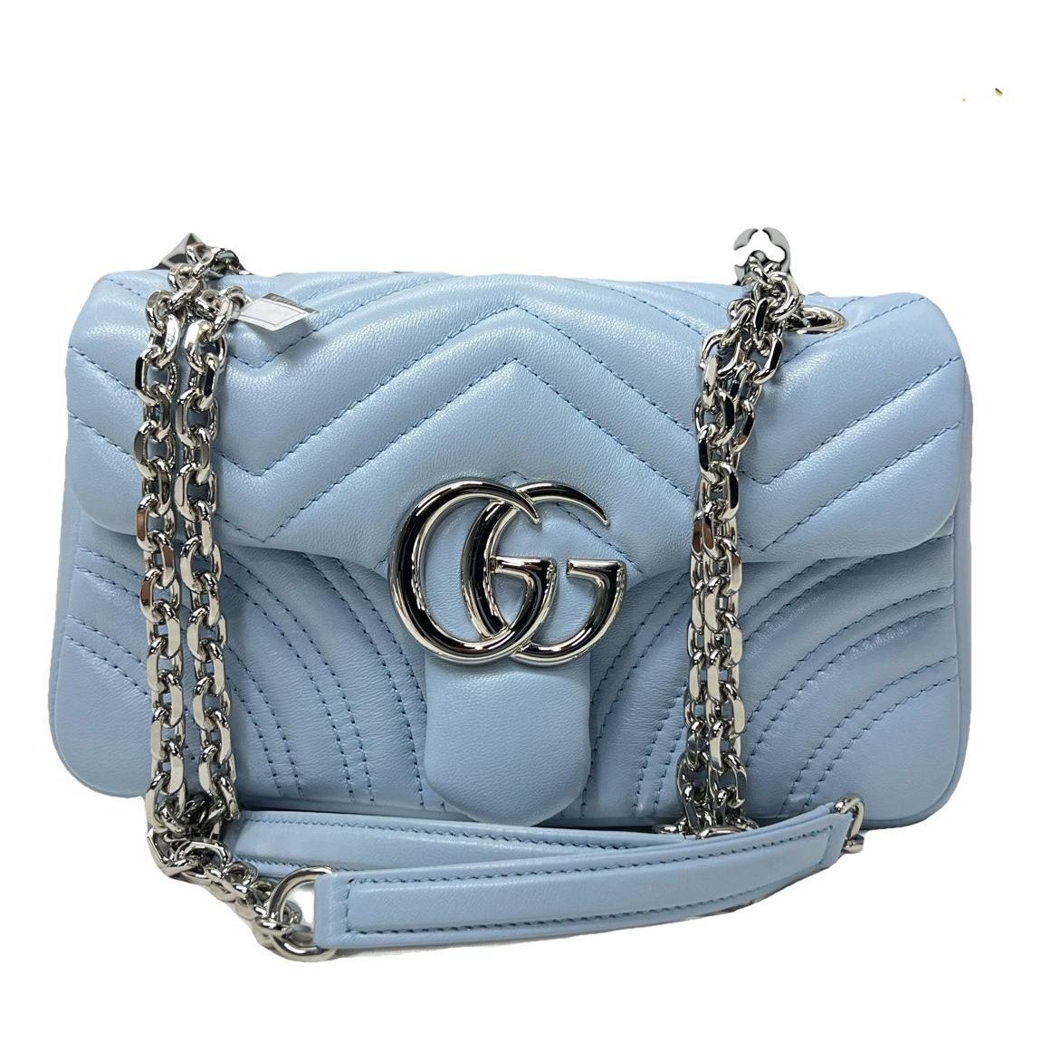 GG Marmont Flap leather crossbody bag