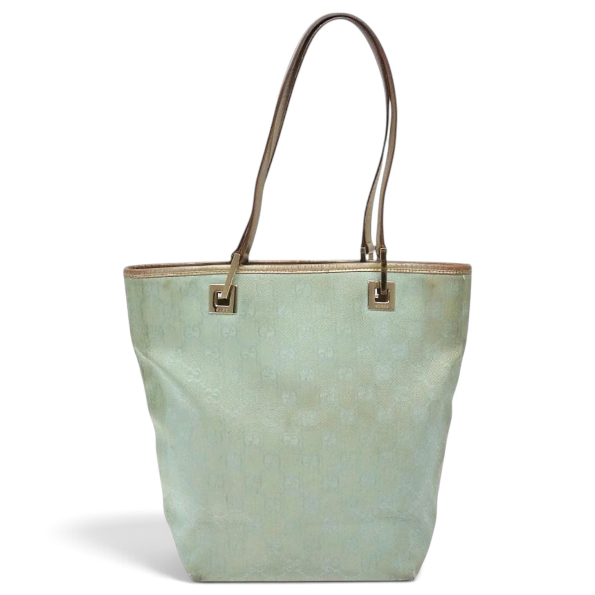 Leather tote