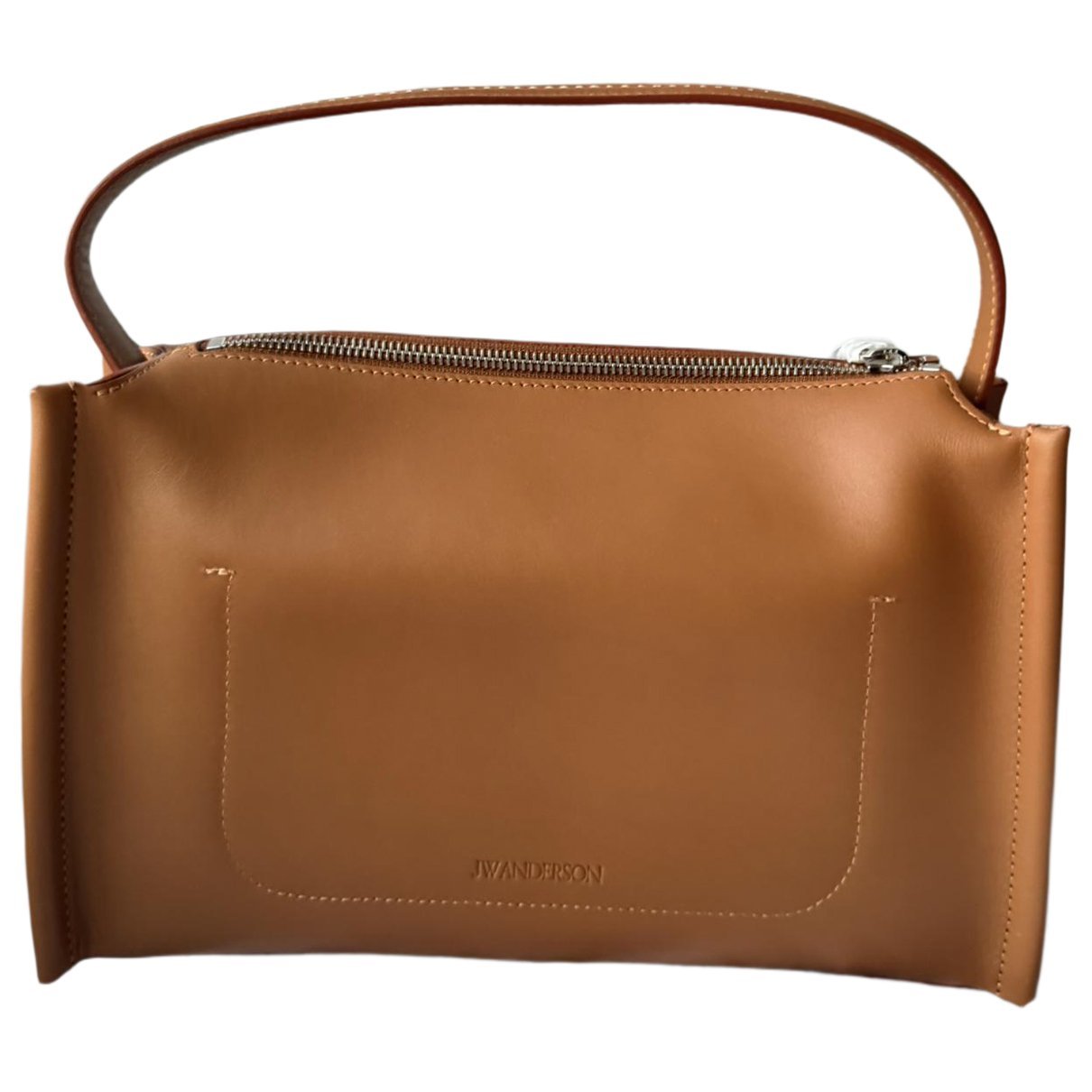Loafer leather handbag