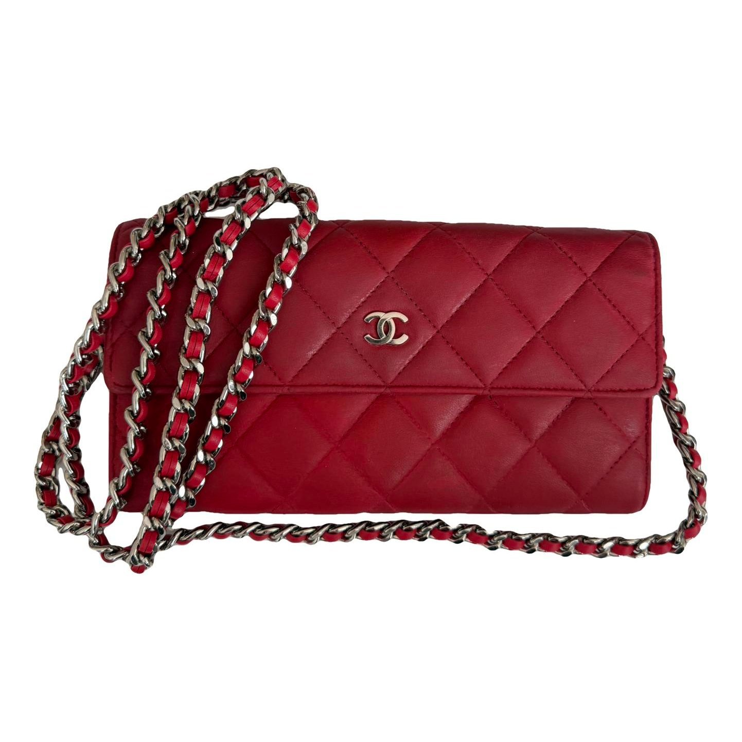 Wallet On Chain Timeless/Classique leather crossbody bag