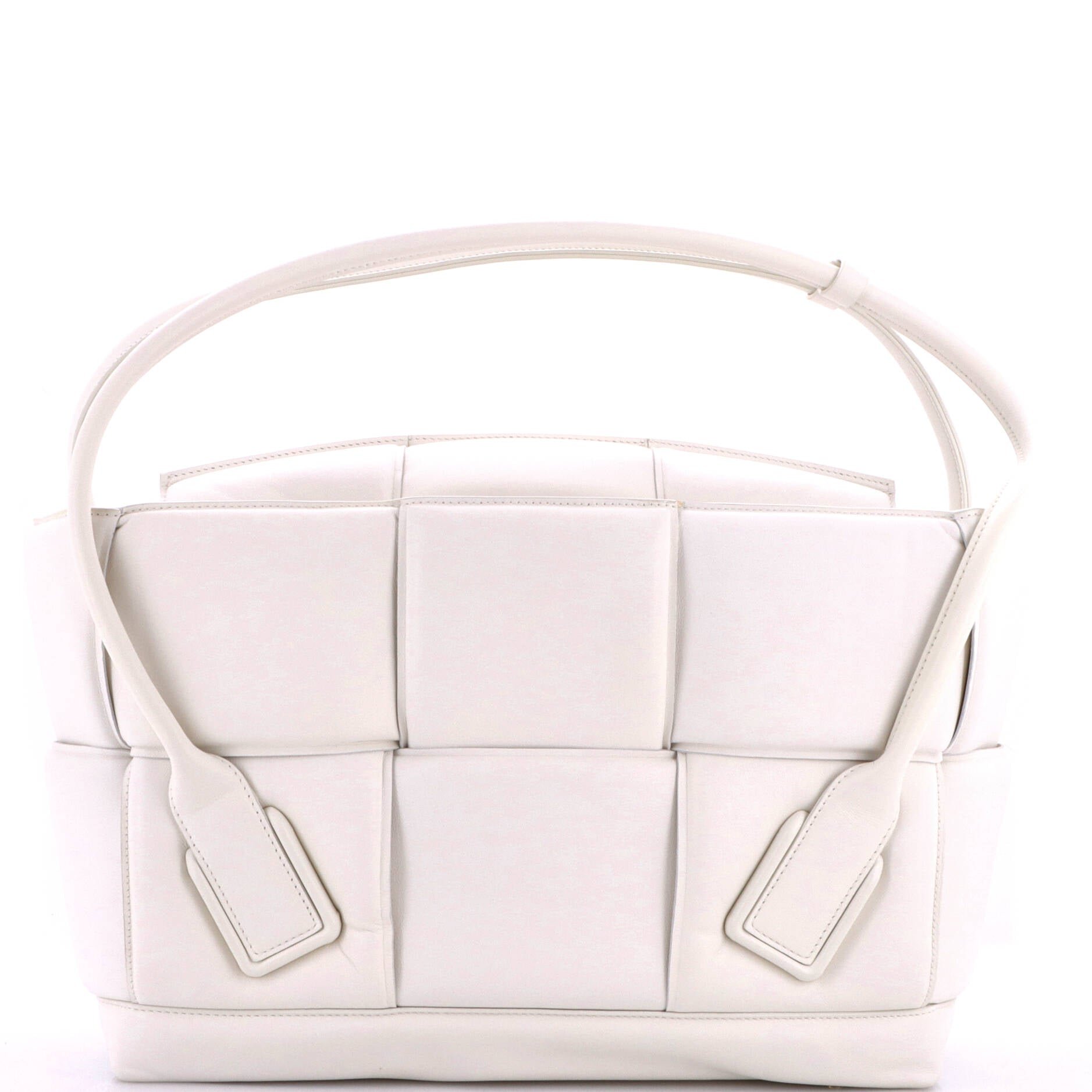Arco Bag Padded Maxi Intrecciato Leather Large