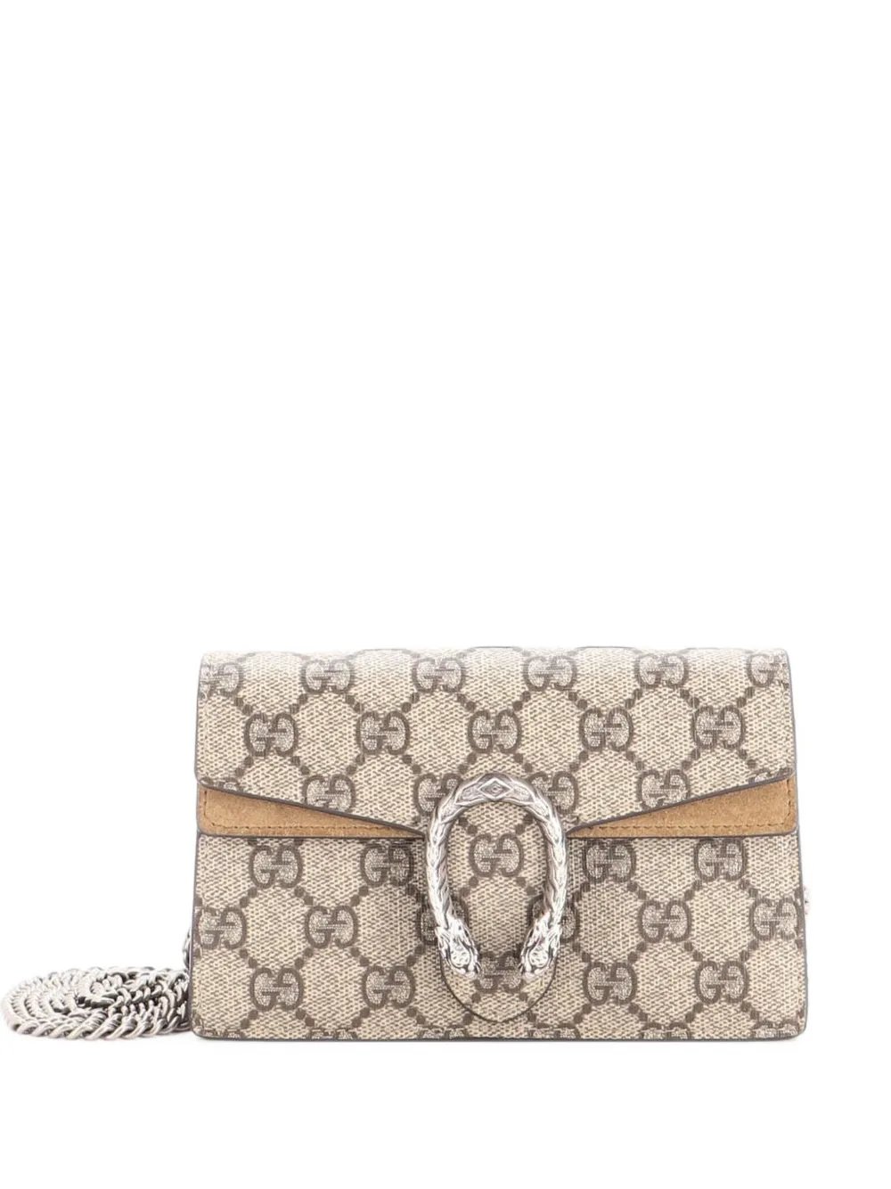 Dionysus Bag GG Coated Canvas Super Mini crossbody bag