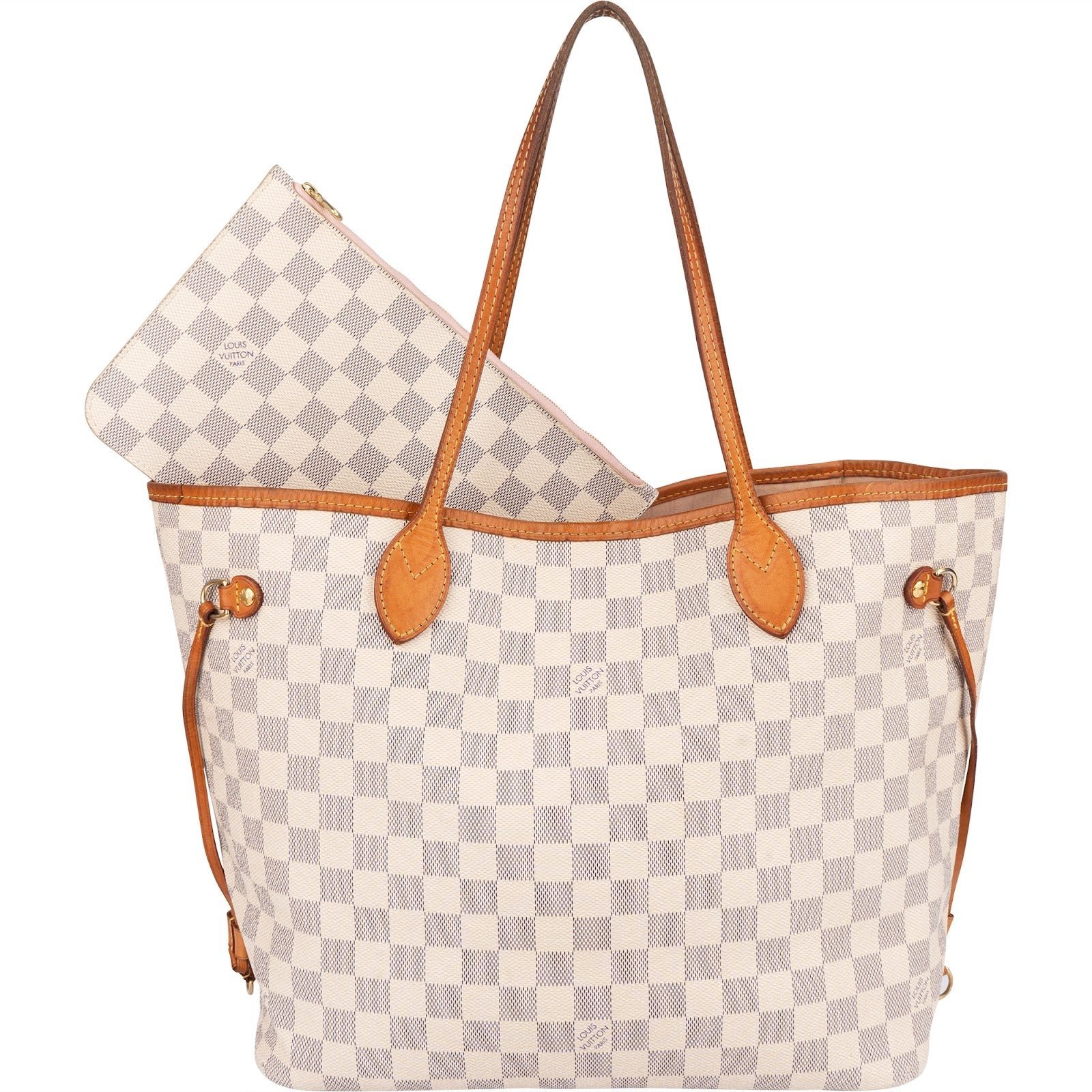 Neverfull leather handbag
