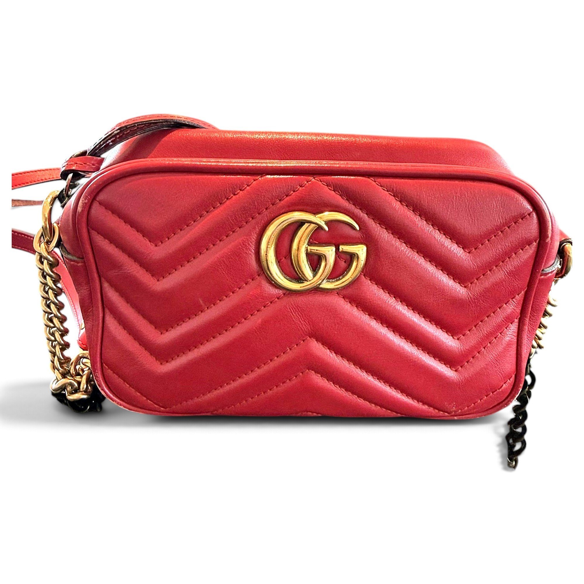 Marmont leather clutch bag