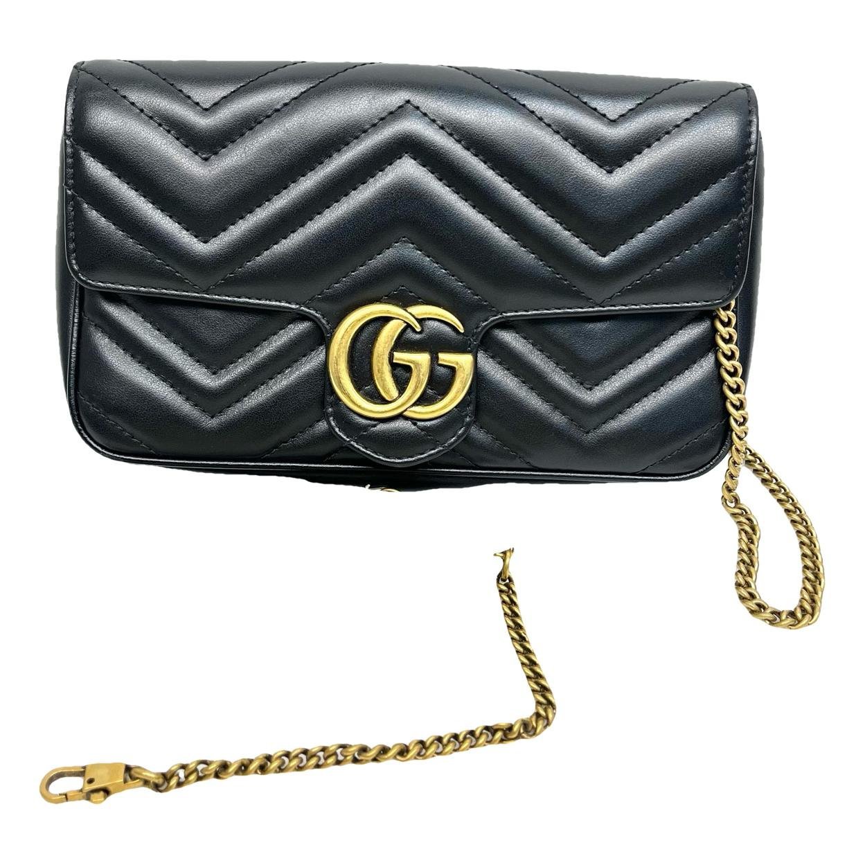 GG Marmont Chain leather crossbody bag