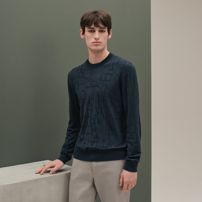 Ardoise "Meli-mors Integral" Crewneck Sweater