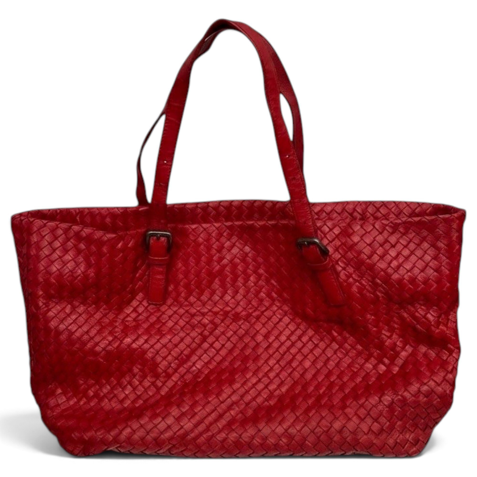 Roma leather tote