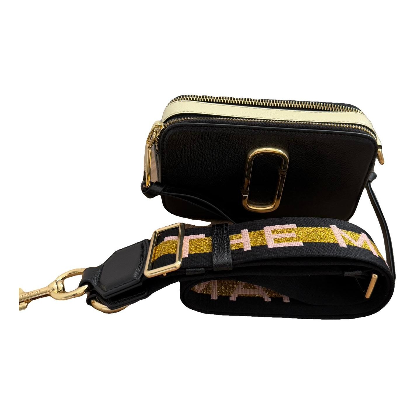 Snapshot leather crossbody bag