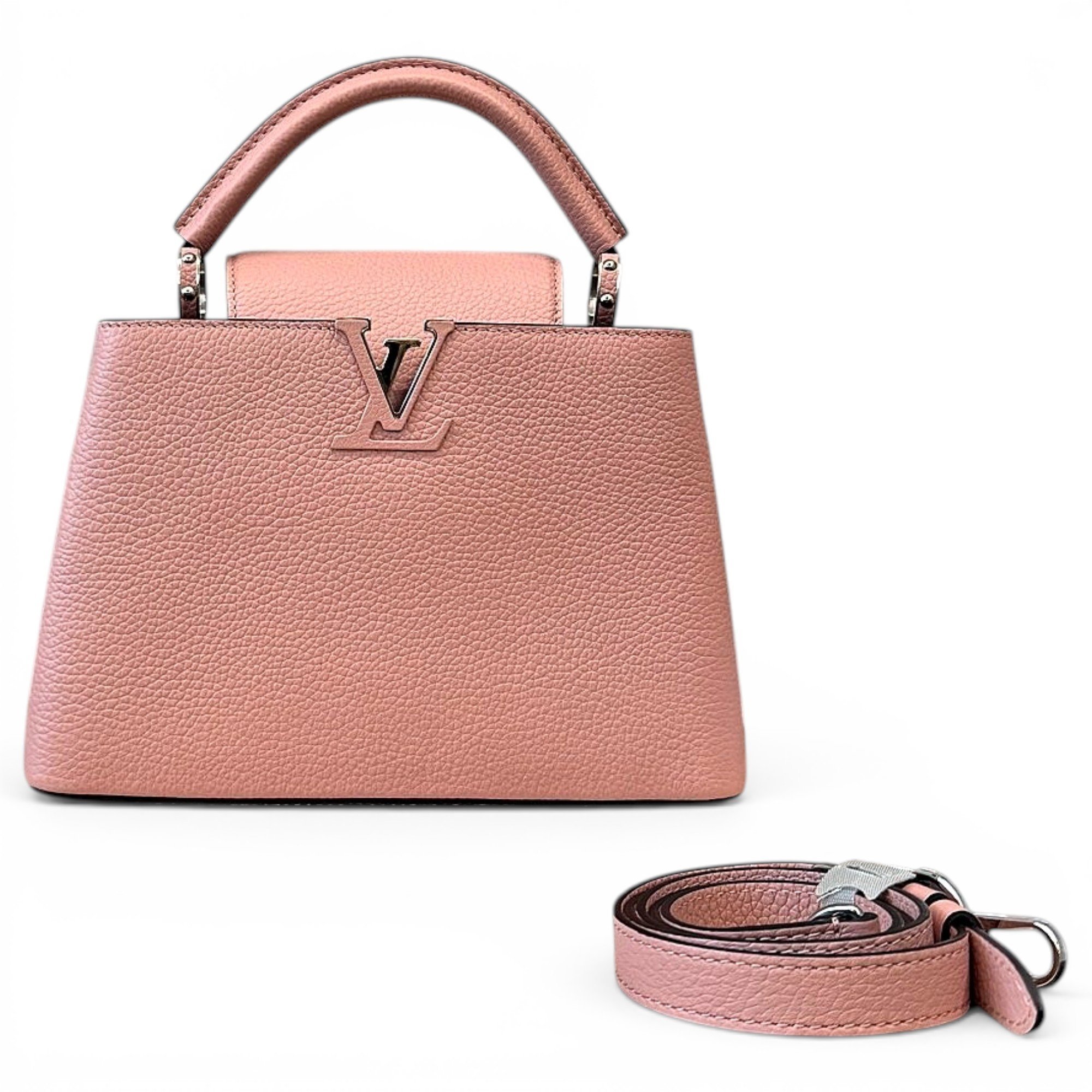 Capucines leather handbag