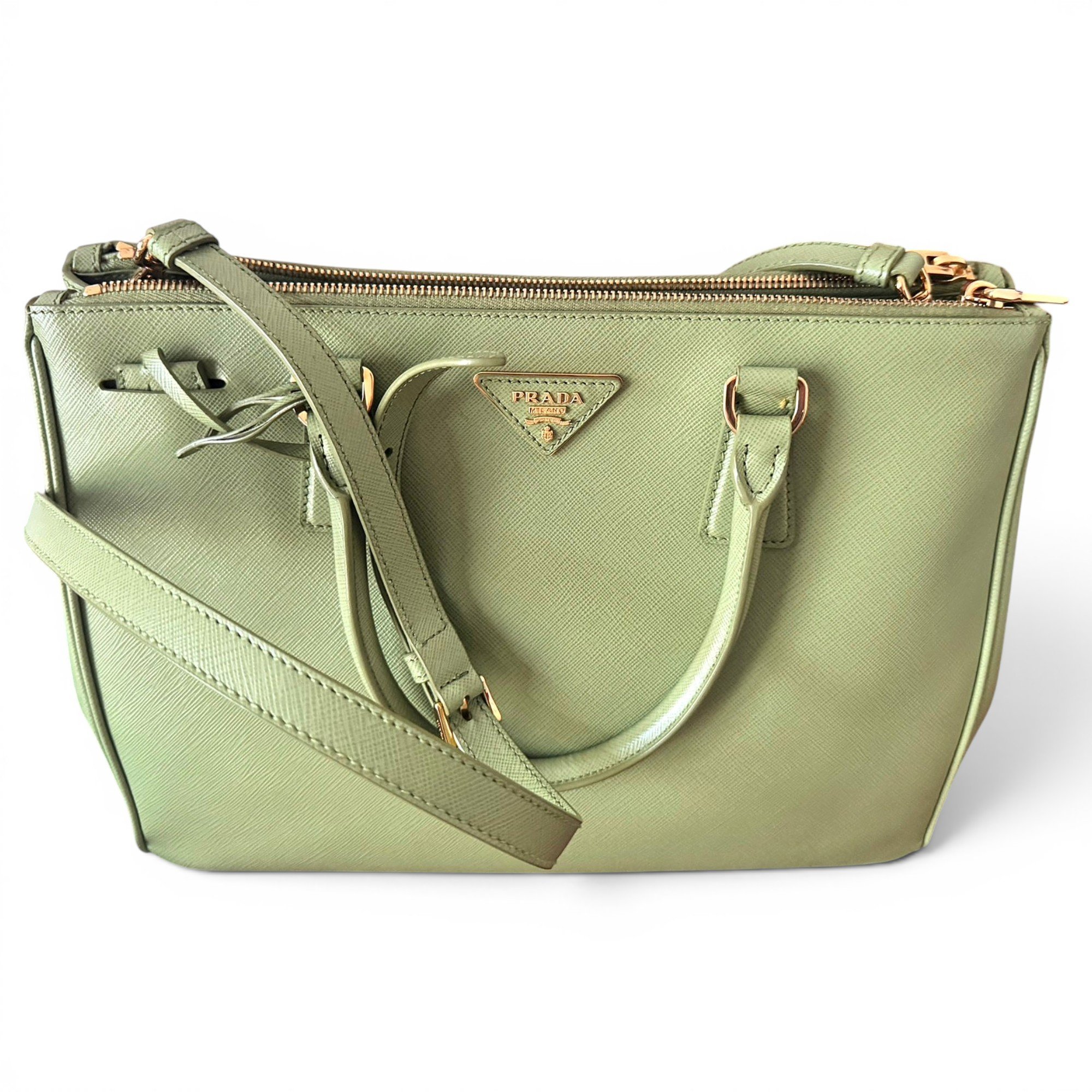 Galleria leather handbag