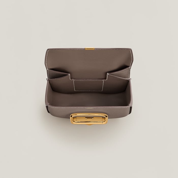 Étoupe Hermès Della Cavalleria Mini Bag