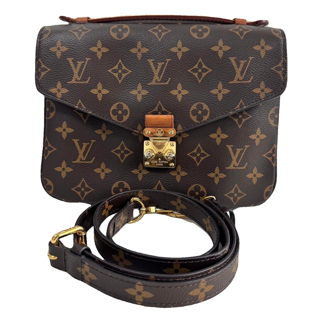 Metis leather handbag
