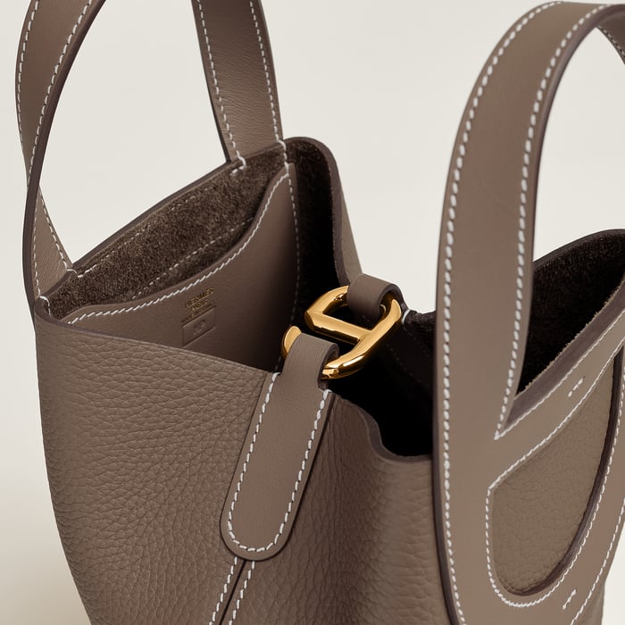 Étoupe Hermès In-the-loop 18 Bag