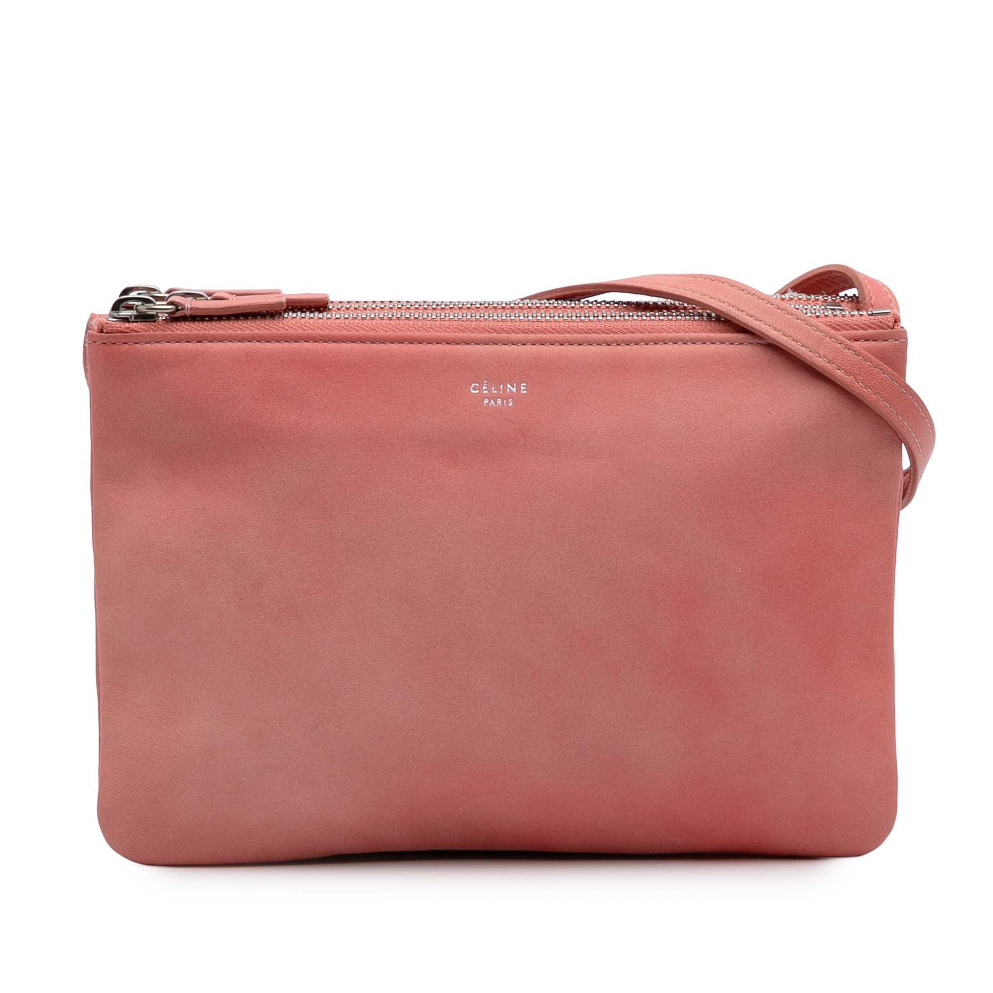 Trio pony-style calfskin handbag