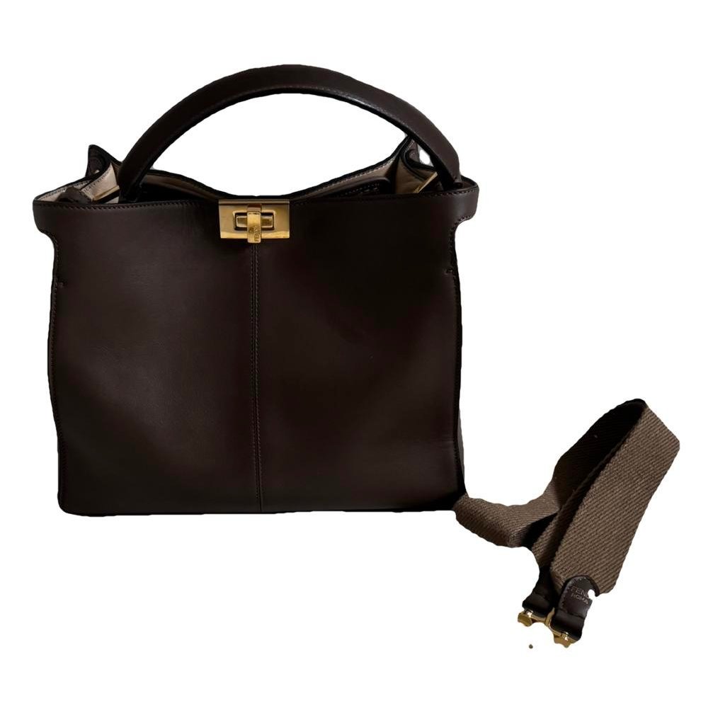 Peekaboo X-Lite leather handbag