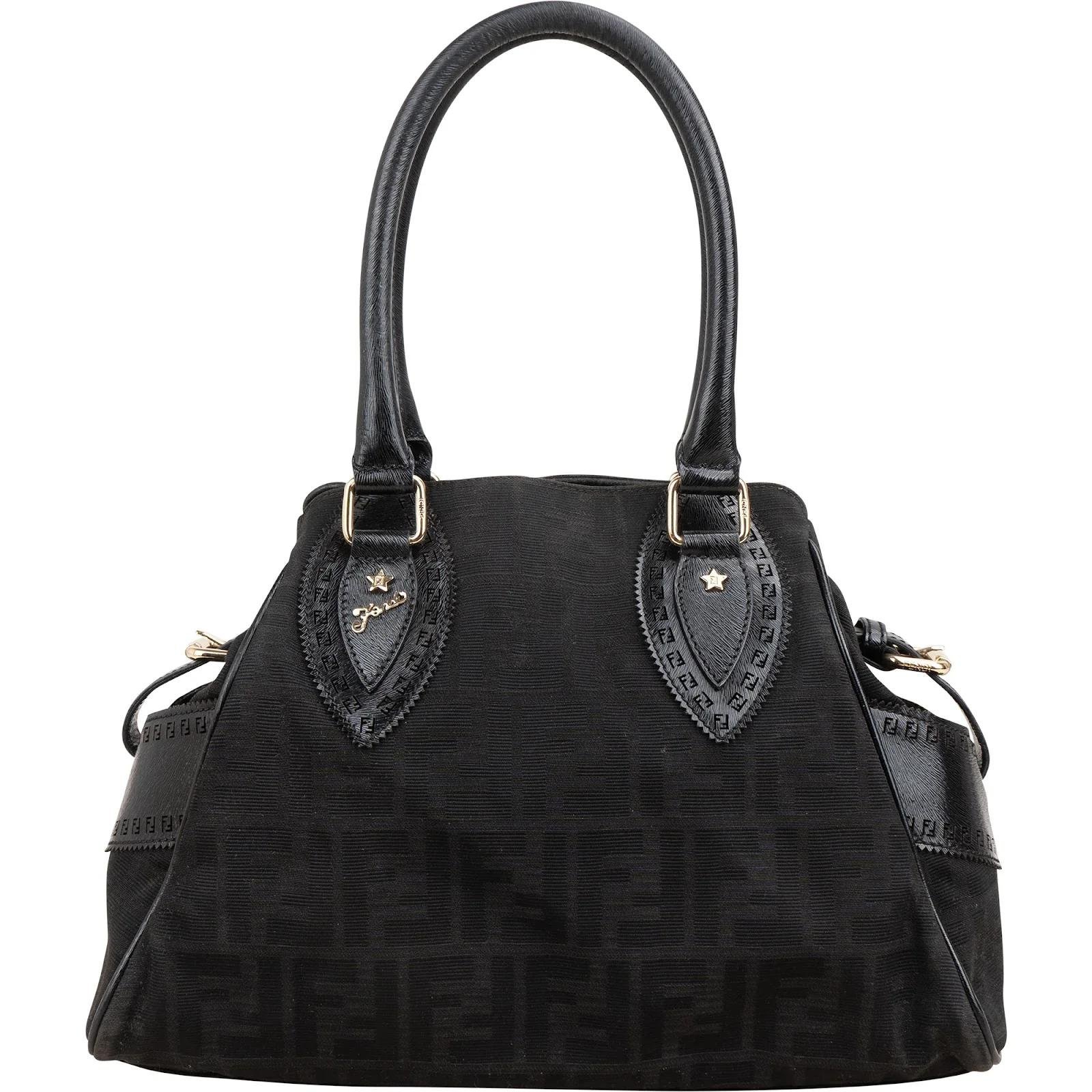 FF leather handbag