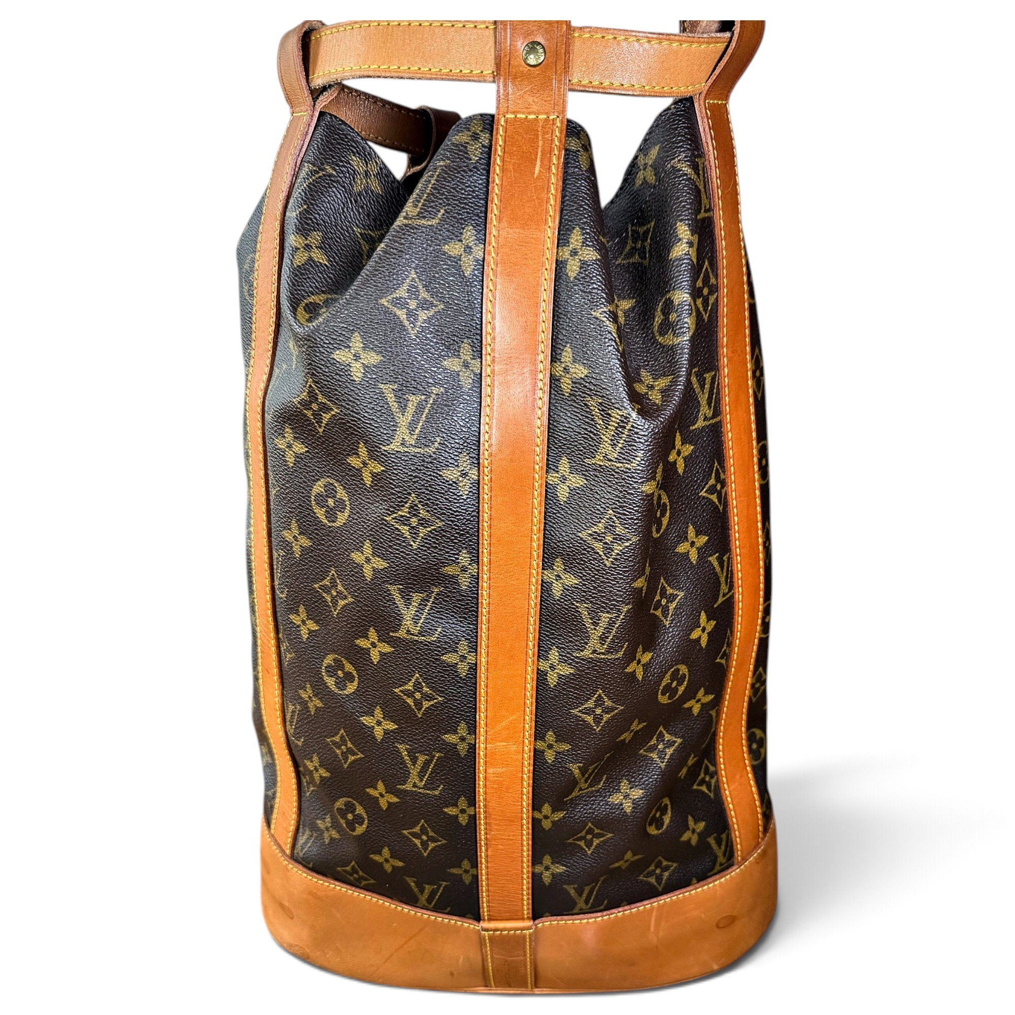 Randonnée vegan leather backpack