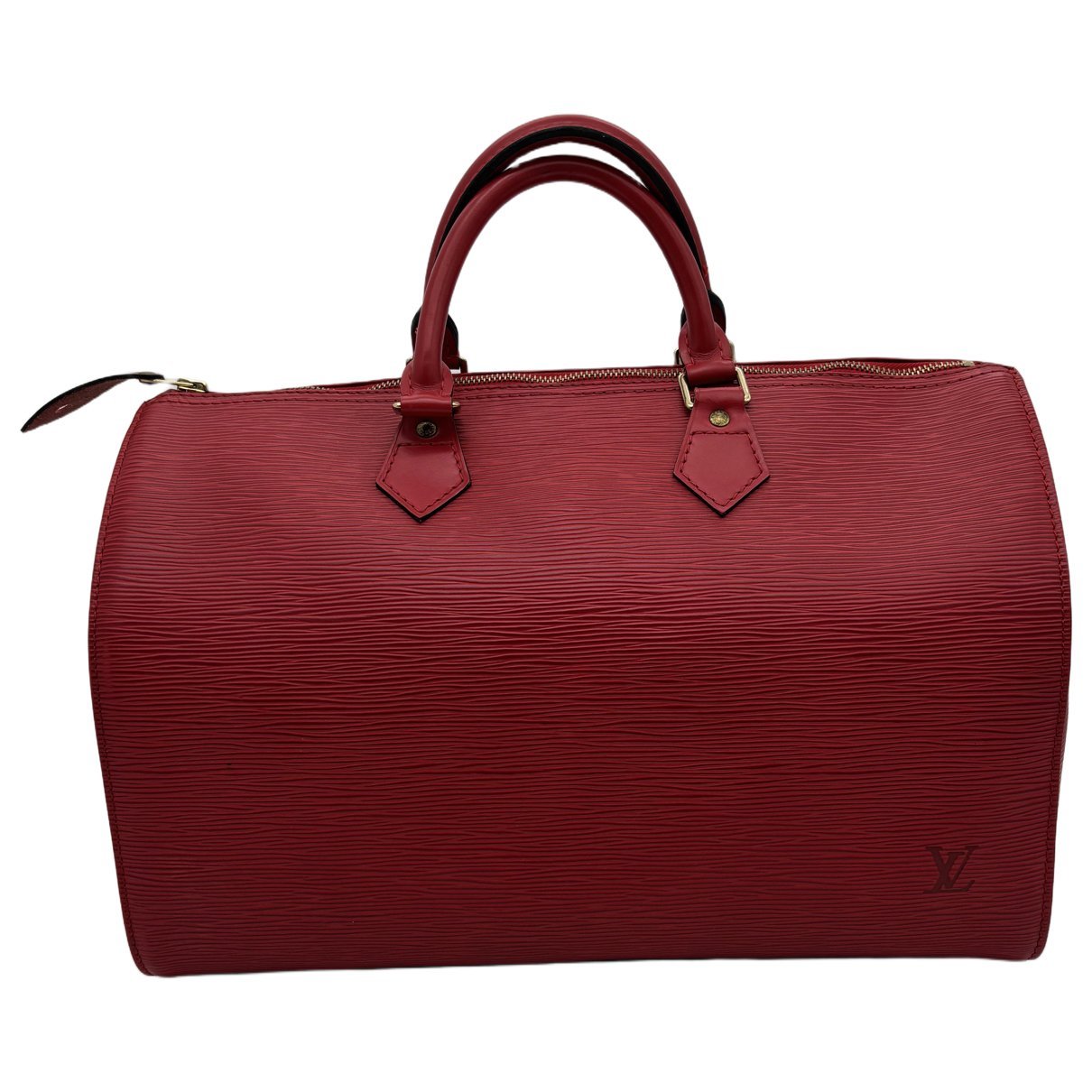 Speedy leather handbag