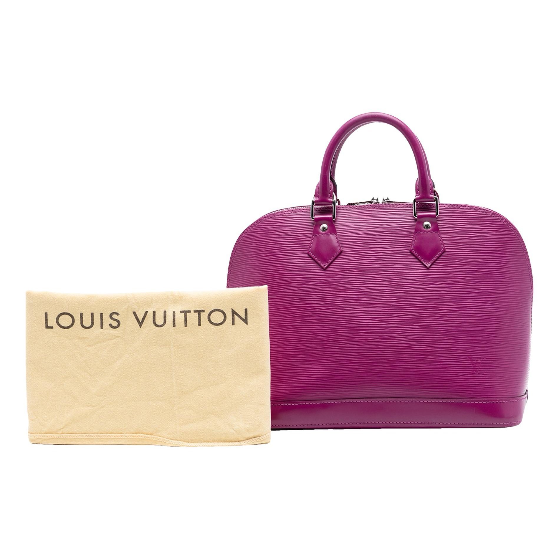 Alma leather handbag